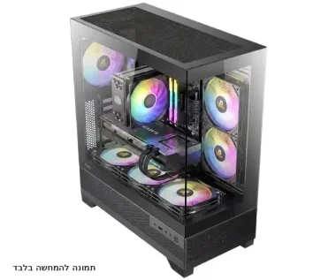 מחשב גיימינג Intel Core i5-14400F RTX 5060 | 16GB DDR4 | 1TB NVME
